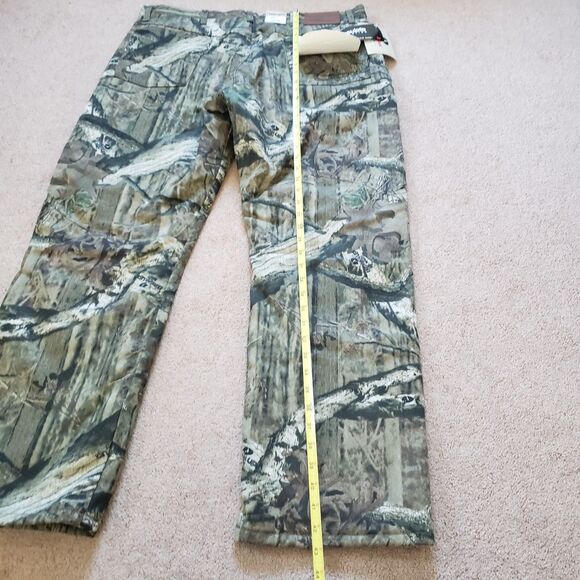 VTG Y2K Wrangler Mossy Oak Thinsulate 38x30 Insulated Woodland Camouflage Pants - Picture 12 of 12